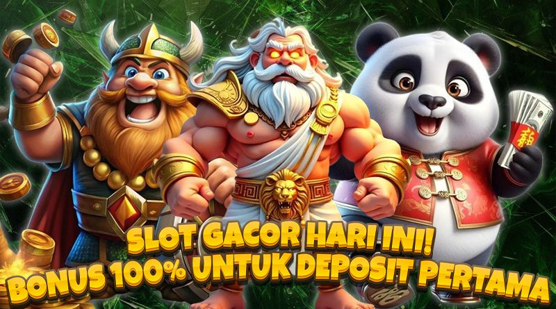 Slot Gacor Hari Ini Bonus 100% untuk Deposit Pertama!
