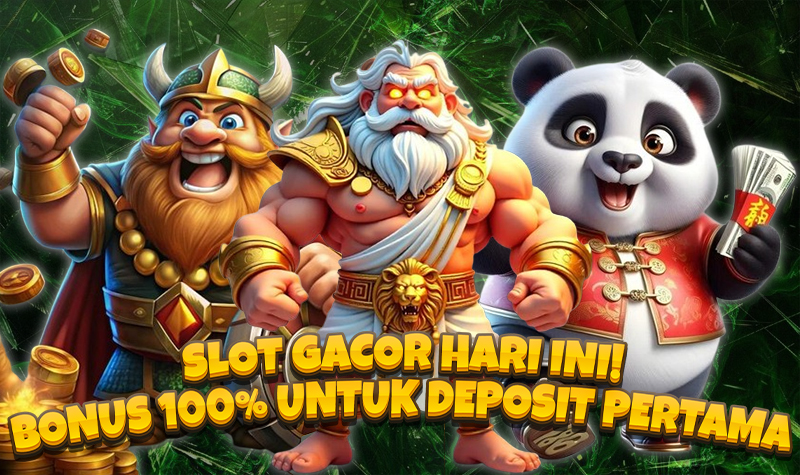 Slot Gacor Hari Ini Bonus 100% untuk Deposit Pertama!
